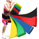 Kit 5 Faixas Elásticas de Resistência para Treino e Exercícios