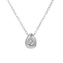 Colar Feminino com Pingente em Formato de Gota