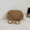 Bolsa de Ombro  com Corrente em Argolas