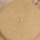 Bolsa Redonda de Palha