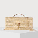 Bolsa Transversal de Corrente Estilo Palha