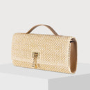Bolsa Transversal de Corrente Estilo Palha