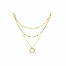 Conjunto de Colar Feminino em Camadas