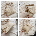 Bolsa Clutch Palha Chique
