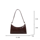 Bolsa Pequena Croco Retrô