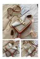 Bolsa Transversal Feminina em Corino