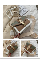 Bolsa Transversal Feminina em Corino