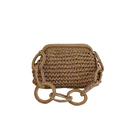 Bolsa de Ombro  com Corrente em Argolas