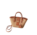 Bolsa Tote de Palha Artesanal com Alça de Ombro