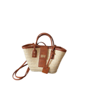 Bolsa Tote de Palha Artesanal com Alça de Ombro