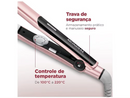 Prancha Alisadora Mondial Golden Rose P-20 Cerâmica com Íons Turmalina 220°C Bivolt