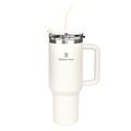 Copo Térmico Inox com Canudo e Tampa Hermética 1200ml