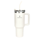 Copo Térmico Inox com Canudo e Tampa Hermética 1200ml