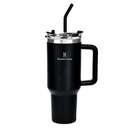 Copo Térmico Inox com Canudo e Tampa Hermética 1200ml