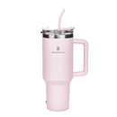 Copo Térmico Inox com Canudo e Tampa Hermética 1200ml