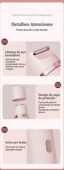 Depilador Elétrico 2 em 1