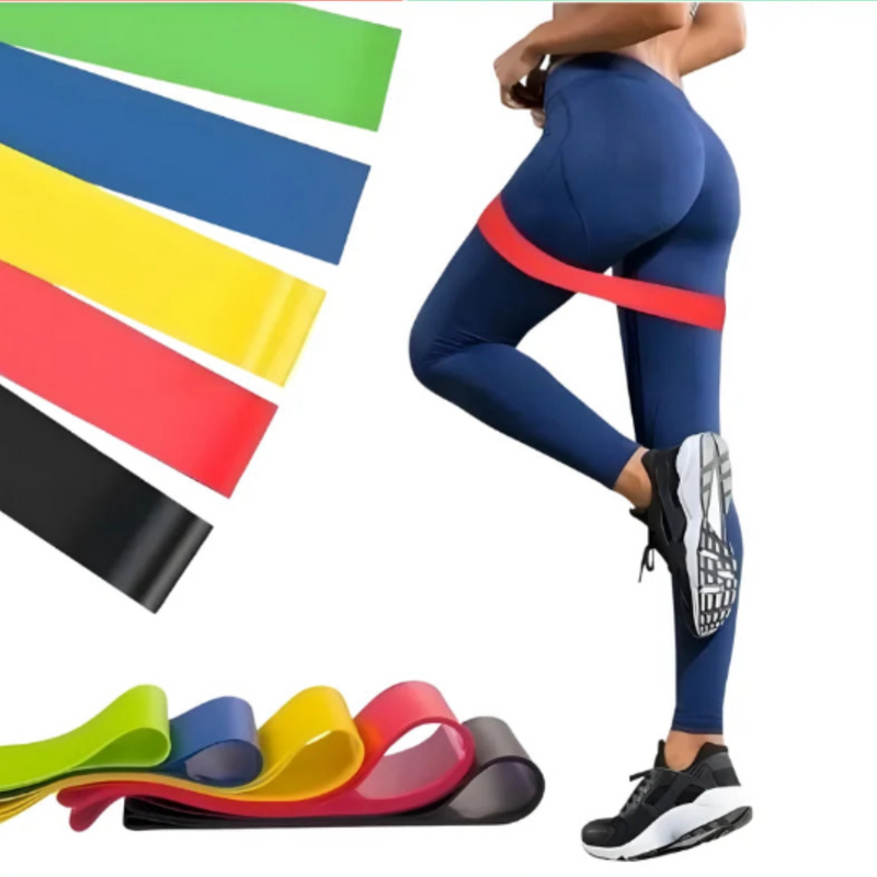 Faixas Elásticas Resistentes para Ginástica