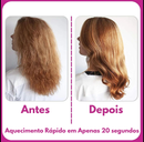 Escova Elétrica Alisadora 2 em 1