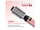 Escova Rotativa Mondial Golden Rose ER-12-GR 1000W Cerâmica com Argan