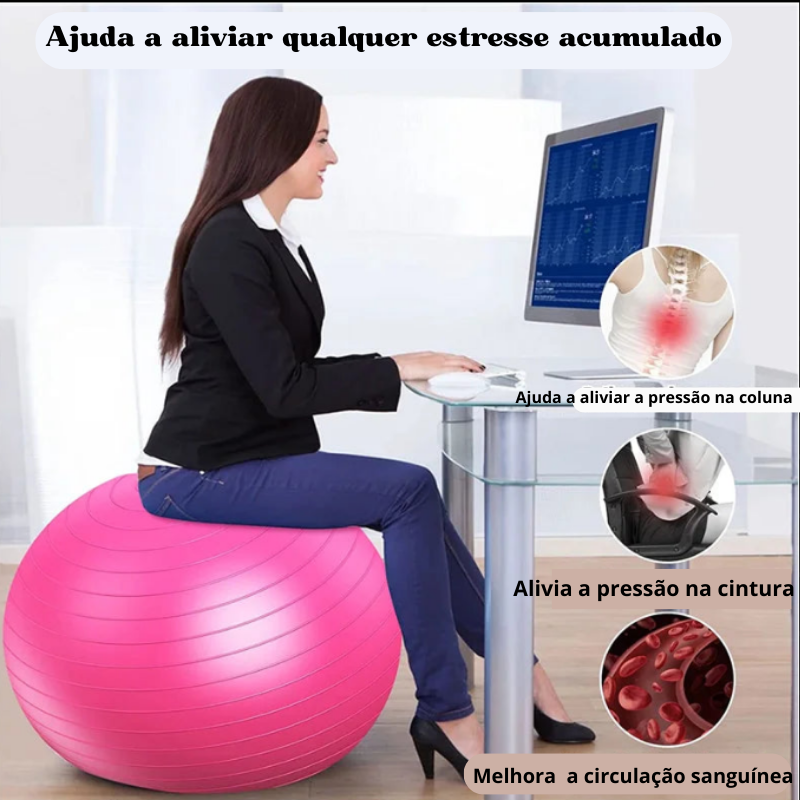 Bola de Yoga Anti-Explosão