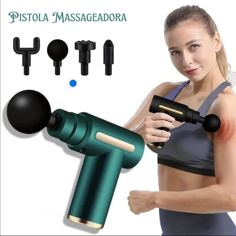 Pistola Elétrica Massageadora