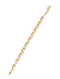 Pulseira Folhas Douradas