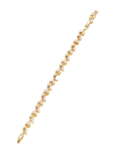 Pulseira Folhas Douradas