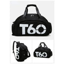 Bolsa Esportiva T60 para Academia e Viagem com Alça Ajustável