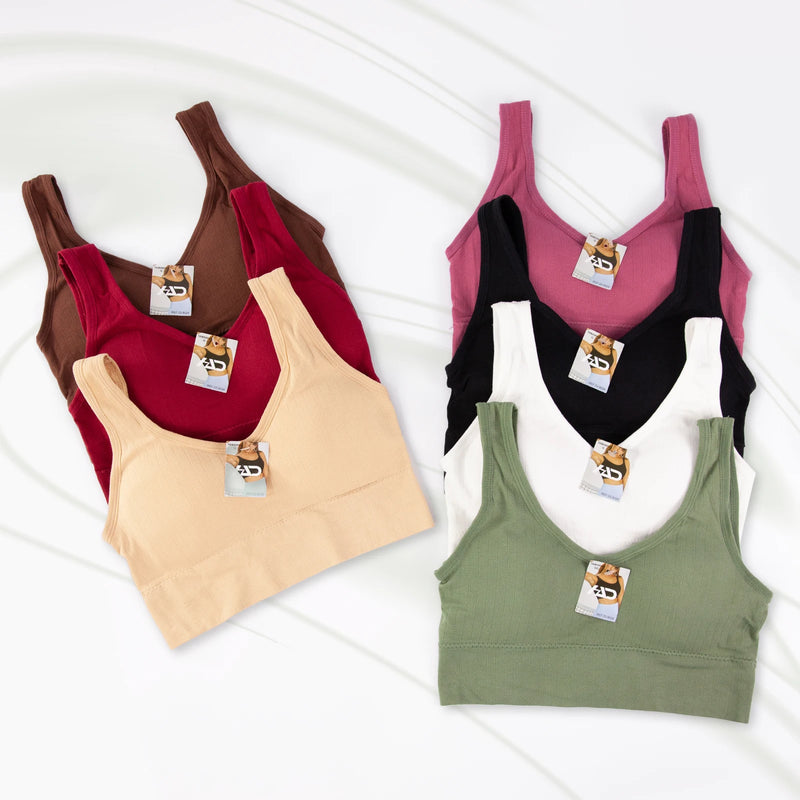 Top Esportivo Feminino sem Costuras