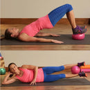 Mini Bola de Pilates e Yoga 25cm para Exercícios e Alongamento