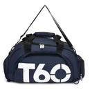 Bolsa Esportiva T60 para Academia e Viagem com Alça Ajustável