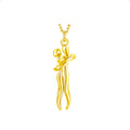 Colar com Pingente de Casal