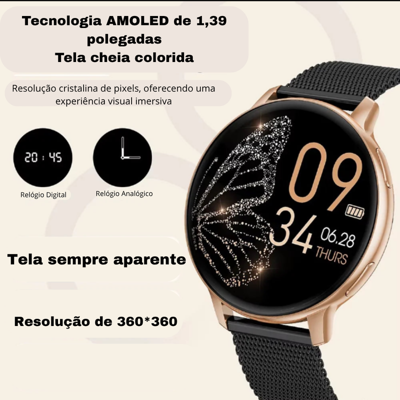 Smart Watch Feminino para Android e IOs