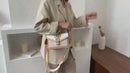 Bolsa Transversal Feminina em Corino